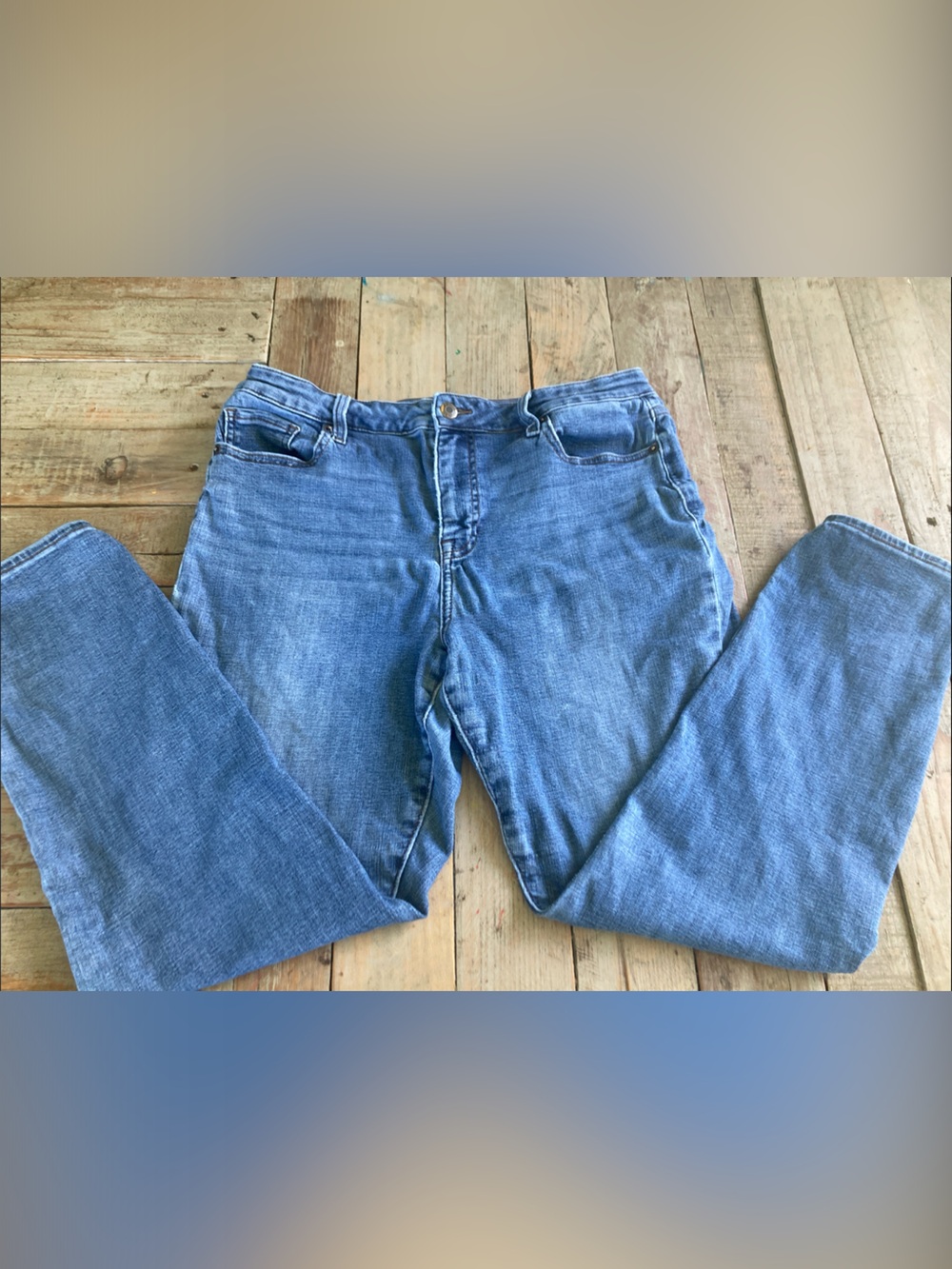 pistola Light Blue Wide-Leg Jeans
